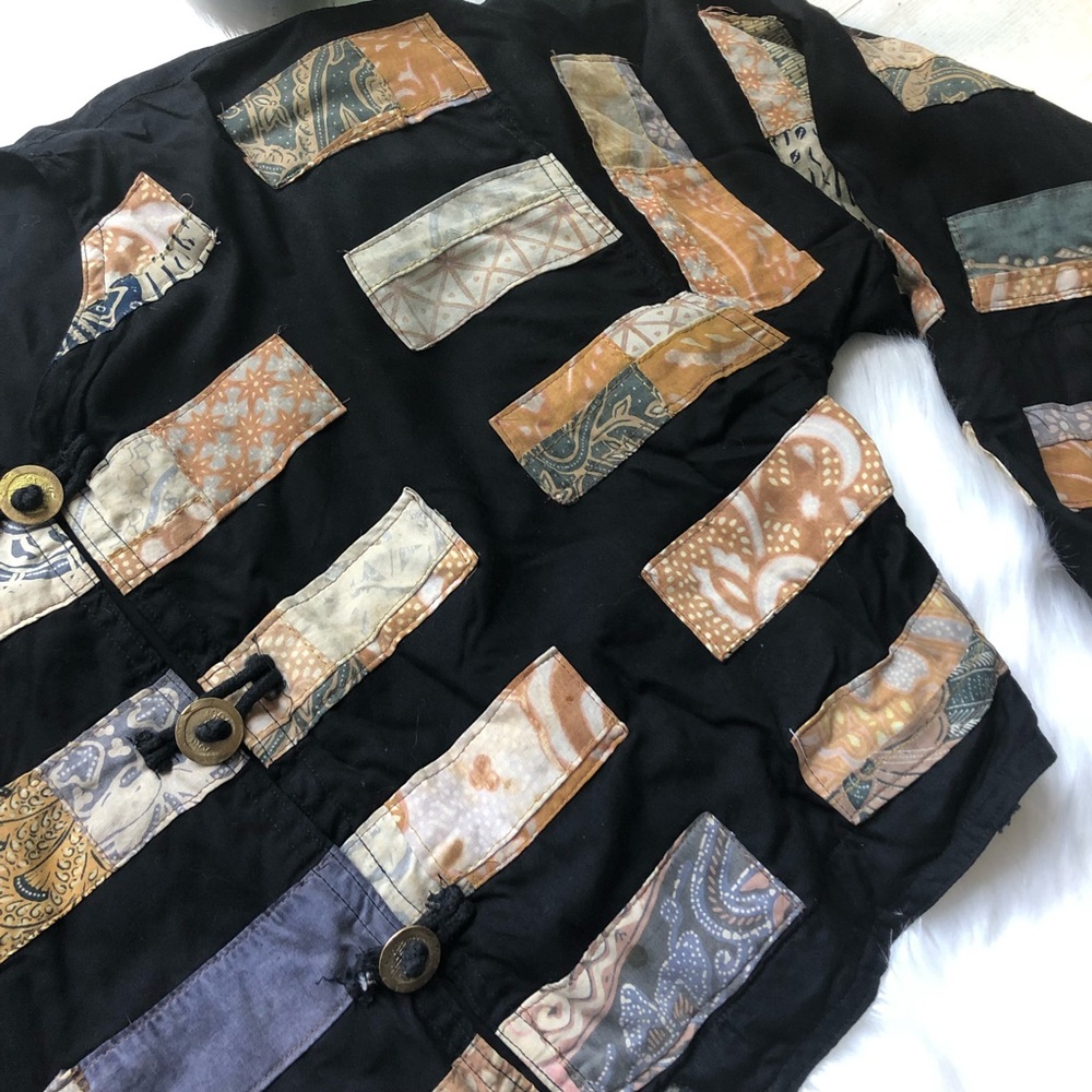 Nativewear Designs Vintage Boho Patchwork Crop 19… - image 4